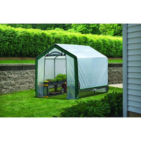 ShelterLogic 6' x 8' x 6.5' Outdoor Organic Food Growers Greenhouse | SL70699