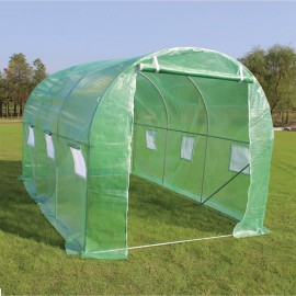 SPROUTING Classic Polytunnel Greenhouse with Steel Frame Tube | 403794