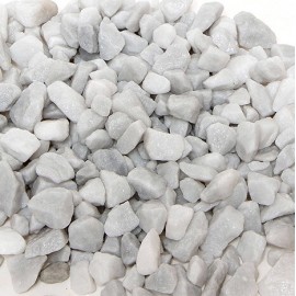 Marble Chippings 10mm 40kg WHITE | 34625