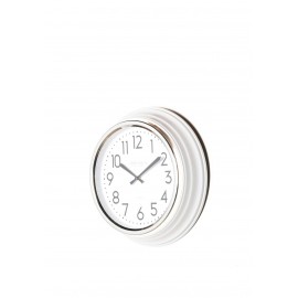 TARA Retro Café Clock 35cm IVORY GLOSS | 374988