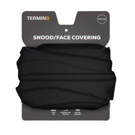 TERMIN8 Snood Face Covering BLACK | 031823