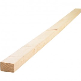TIMBER GLB 2.4m 75 x 44 Rough White Deal | 14545