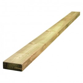 TIMBER 4.8m 150 x 22 Rough White Deal Treated | 16327