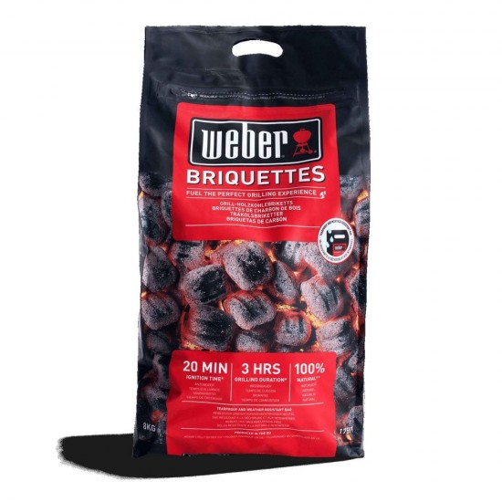 WEBER Briquettes 8 kg | 403009