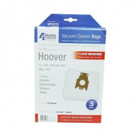 4 Your Home Hoover Pack of 5 Micro Fibre Bags | MFB233 