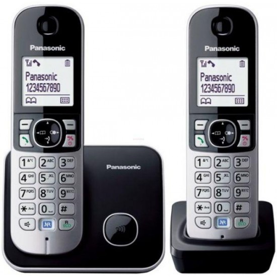 Panasonic Digital Cordless Phone with 2 Handsets | KXTG6812